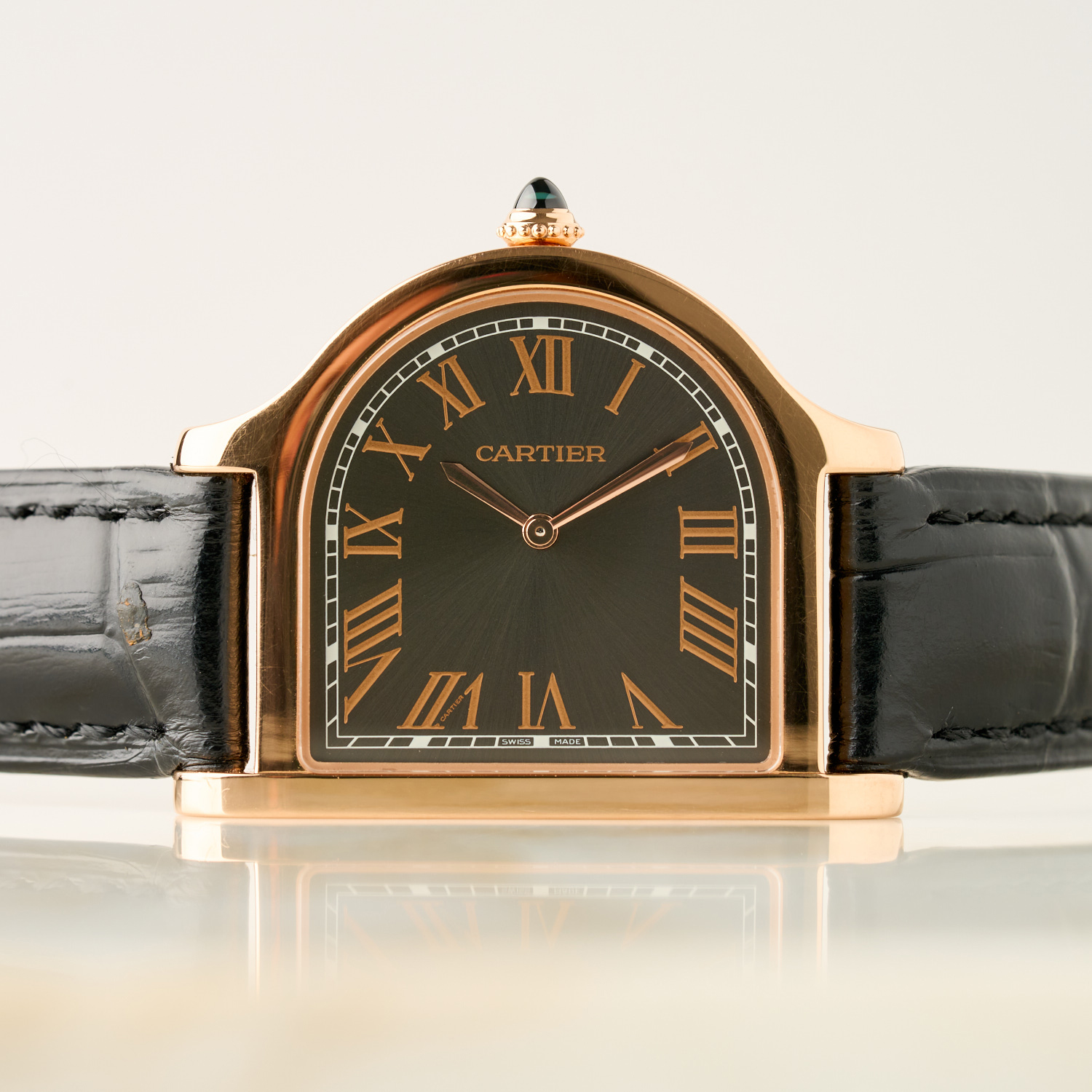 Cartier Cloche de Cartier CPCP - 18K Rose Gold - Grey Dial - Limited Edition 100 pieces - Warranty - Mint Conditions - immagine 2